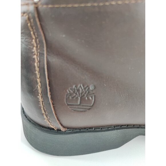 Timberland Men\'s Stormbuck Dark Brown Leather Oxford Shoes Size 10.5 US main image 2